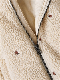 LIL ATELIER Mariehøne Teddy Jakke Nalo Fog